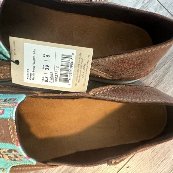 Ariat Womens Cruiser Metallic Bronze/Leopard Cactus - Picture 6 of 12